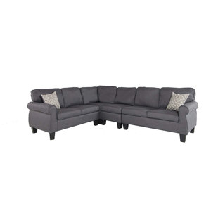 Devin Upholstered Modular Sectional by Alcott Hill