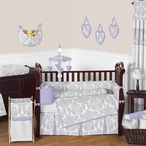 Elizabeth 9 Piece Crib Bedding Set