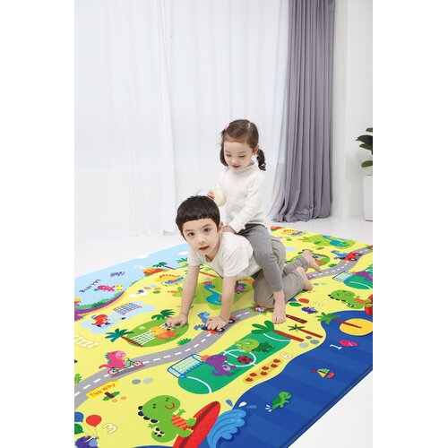 dinosaur foam play mat