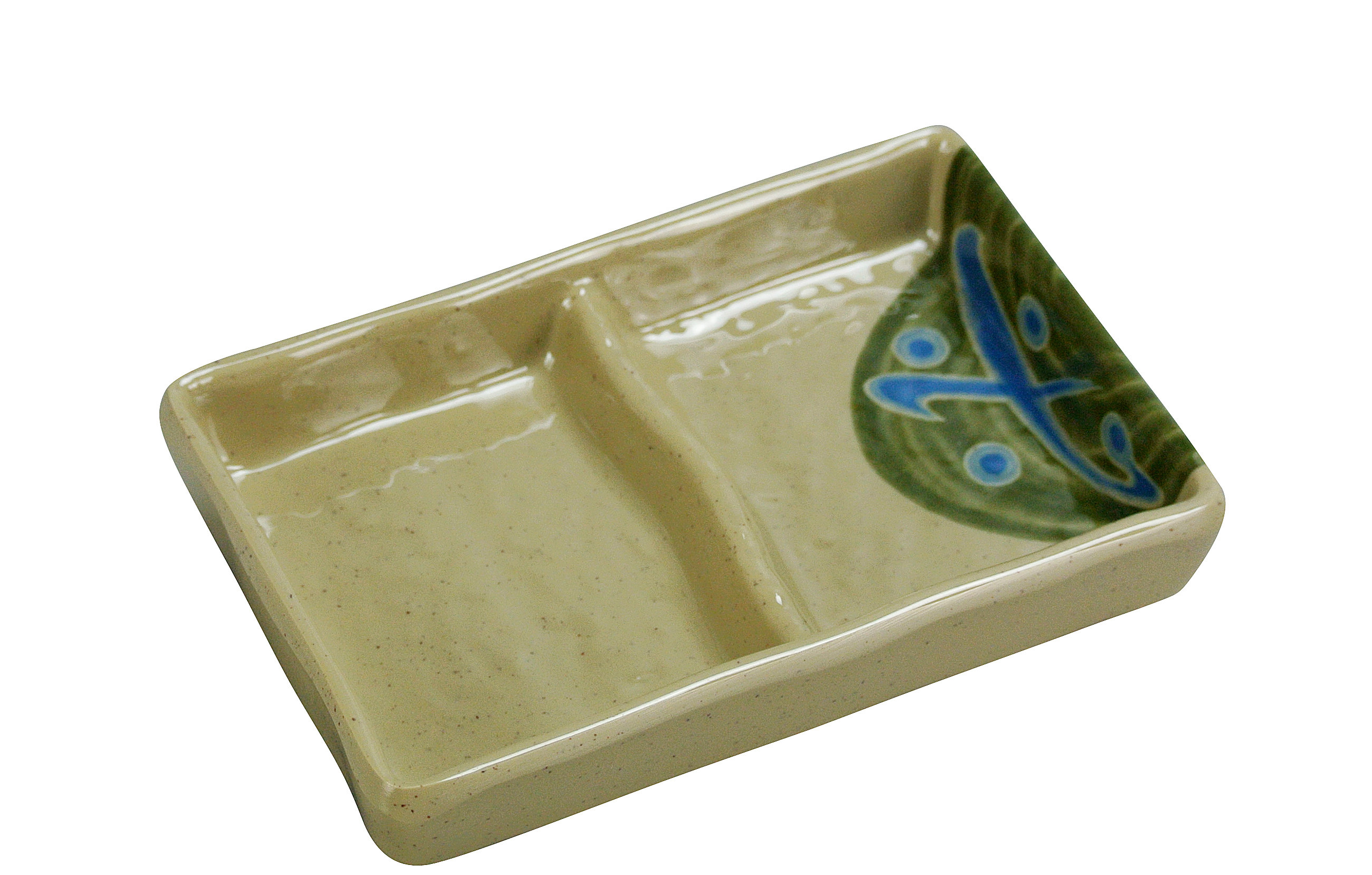 World Menagerie Clemmons Japanese Divided Double Melamine Condiment Server Wayfair