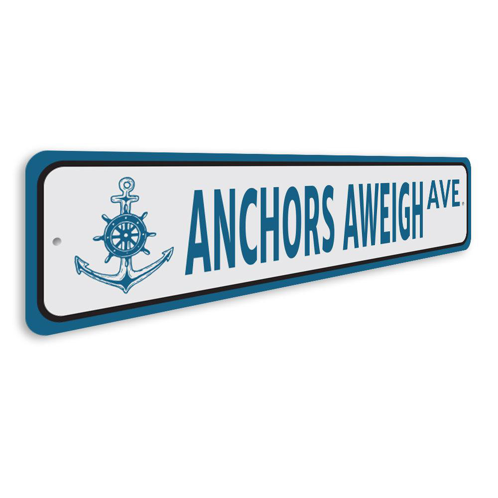 Lizton Sign Shop, Inc Anchors Aweigh Aluminum Sign Wayfair
