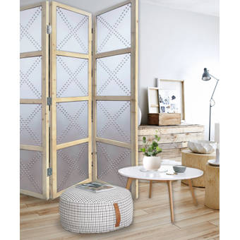 Phillips Collection Bicycle Wheel Screen Edging 3 Panel 6ft Room Divider Wayfair