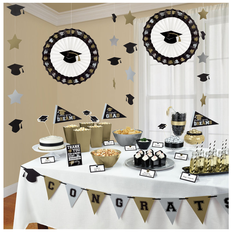 Amscan 23 Piece Graduation Buffet Decoration Kit Wayfair