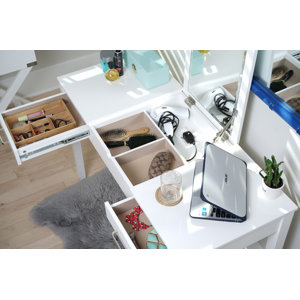 Ikea Makeup Vanity Desk With Drawers