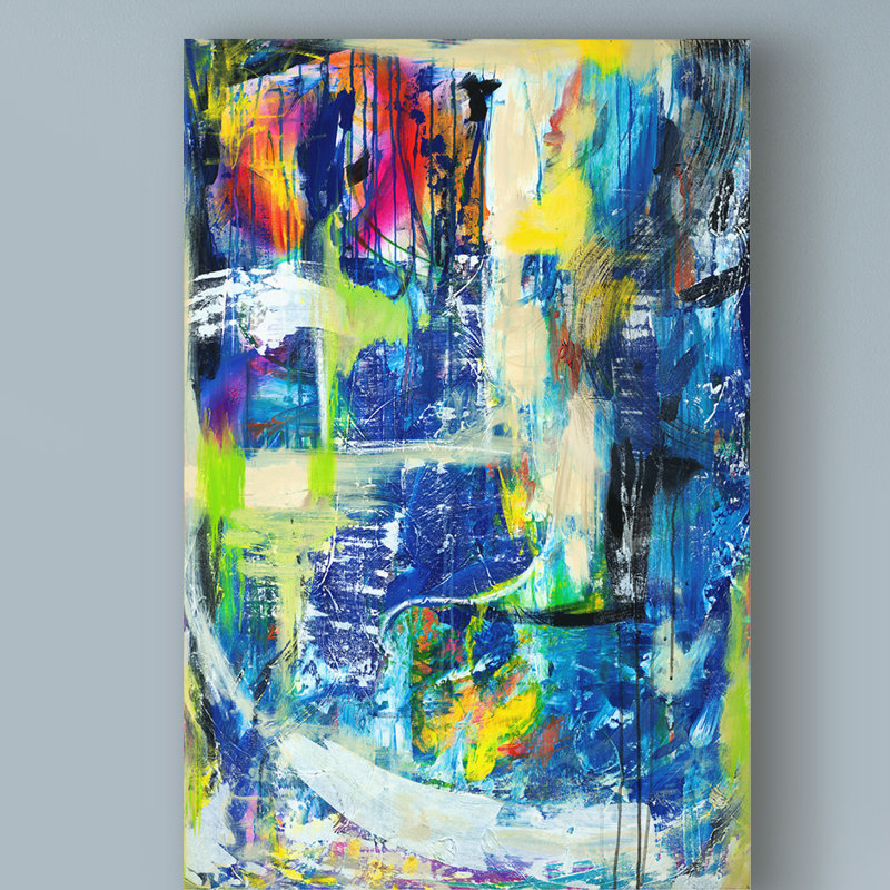 Ebern Designs Spiritual Graffiti I Acrylic Painting Print On