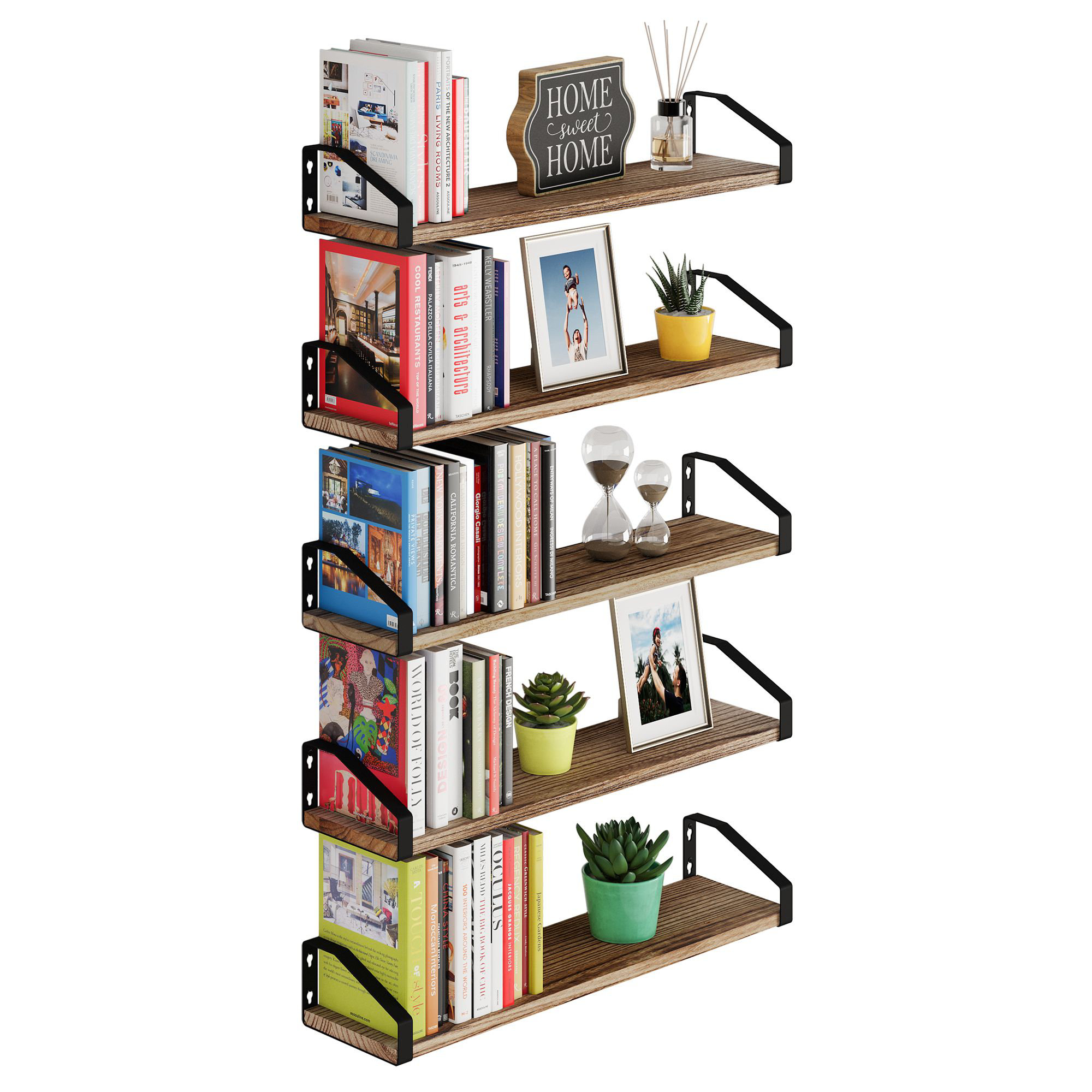 Laurel Foundry Modern Farmhouse Ternate 5 Piece Solid Wood Bracket