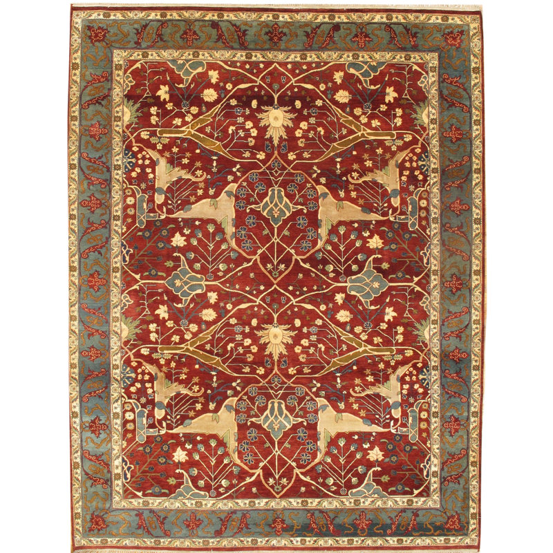 Pasargad NY Tapis zone en laine 9 pi 2 po x 12 pi en laine ...