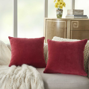 Solid Red Throw Pillows Wayfair Solid Red Throw Pillows Wayfair