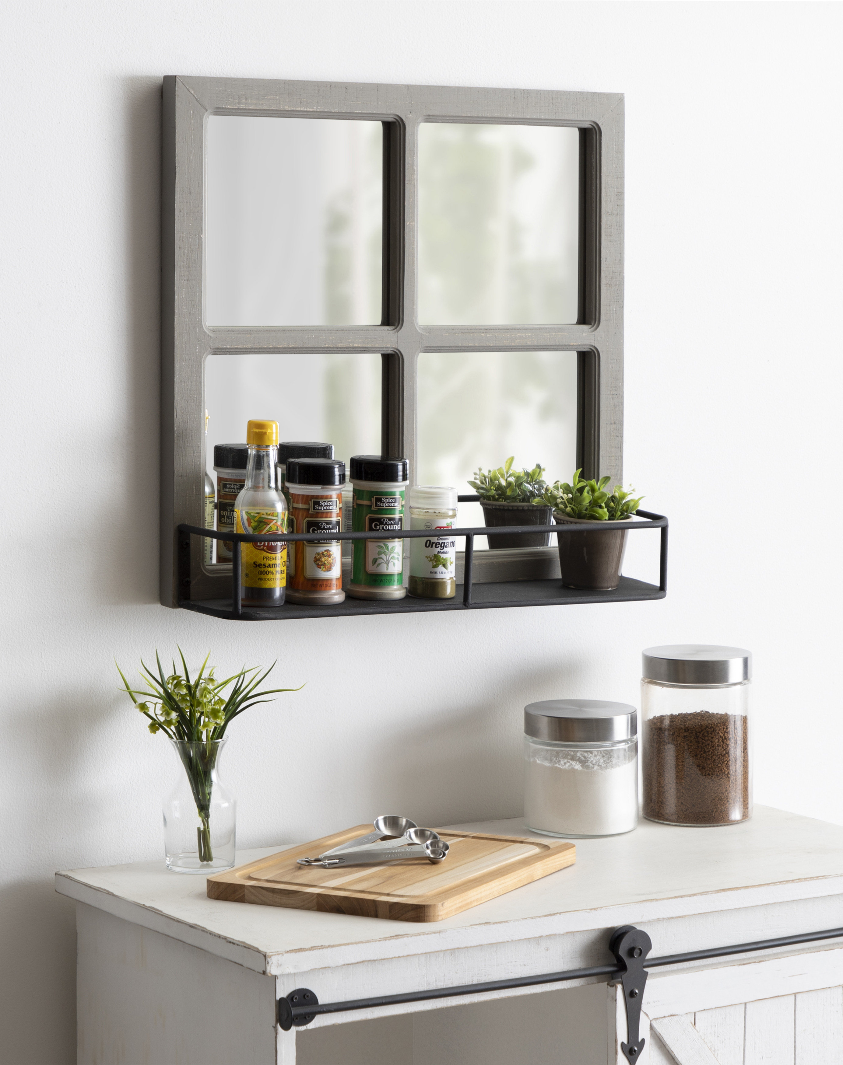 Gray Wood Mirrors You Ll Love In 2021 Wayfair