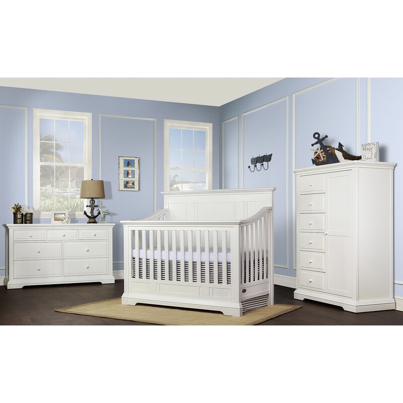 Evolur Parker 5 In 1 Convertible Crib Reviews Wayfair