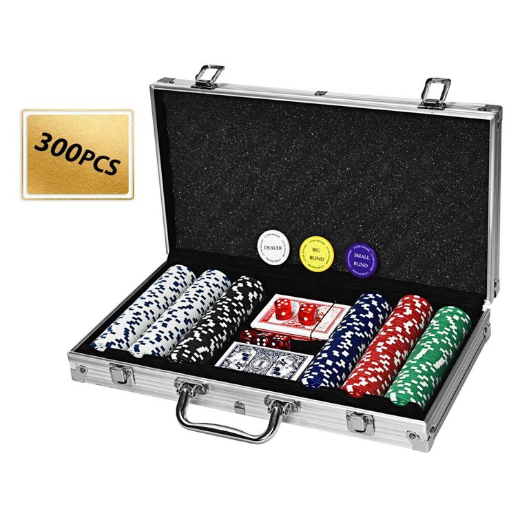 twaalf Slijm Uittreksel UNIQUE^ Poker Chip Set Poker Chips 11.5 Gram Casino Chips For Texas Holdem  Blackjack Gambling, 2 Decks Of Playing Cards Poker Set With Aluminum Case |  Wayfair