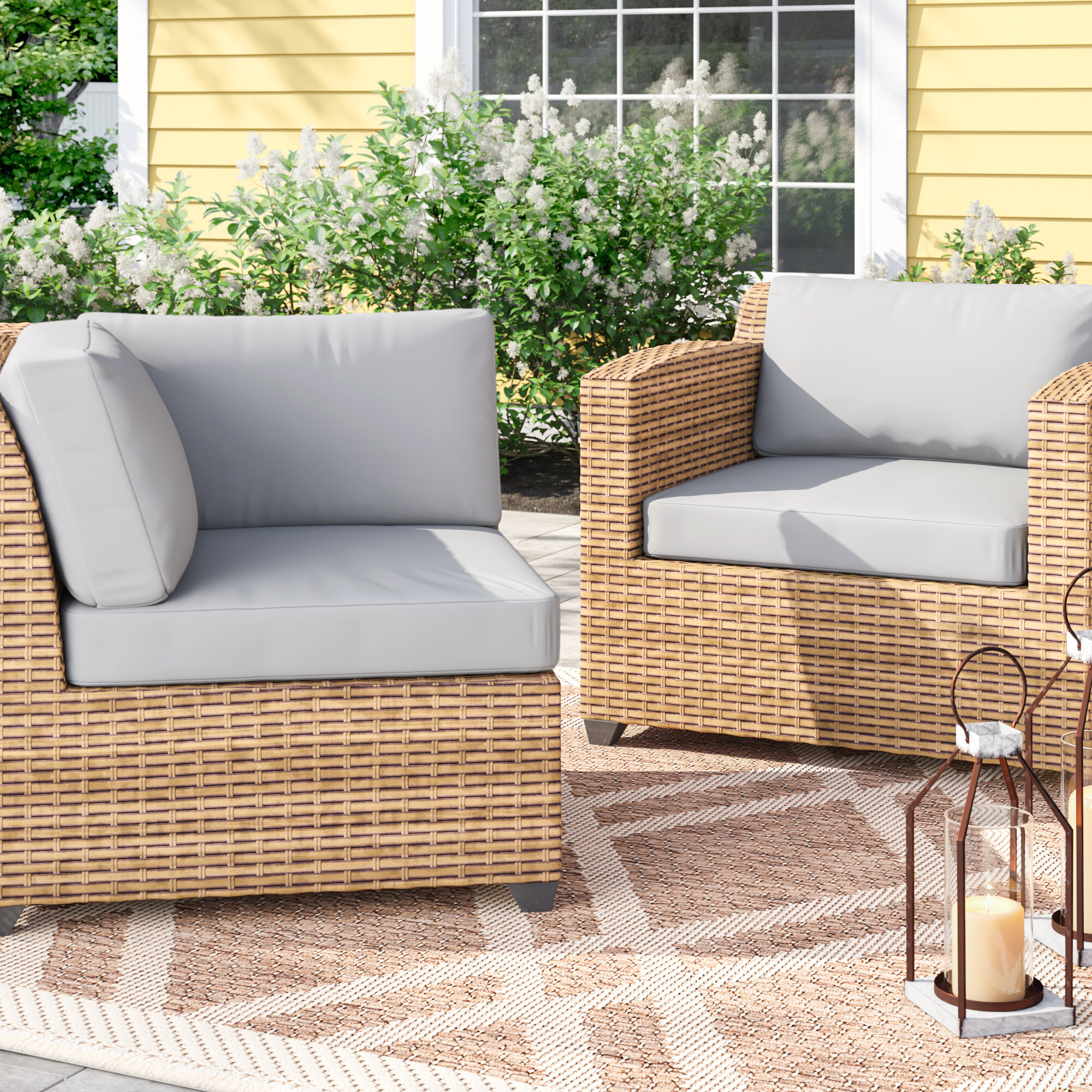 Sol 72 Outdoor 14 Piece Outdoor Cushion Set Wayfair