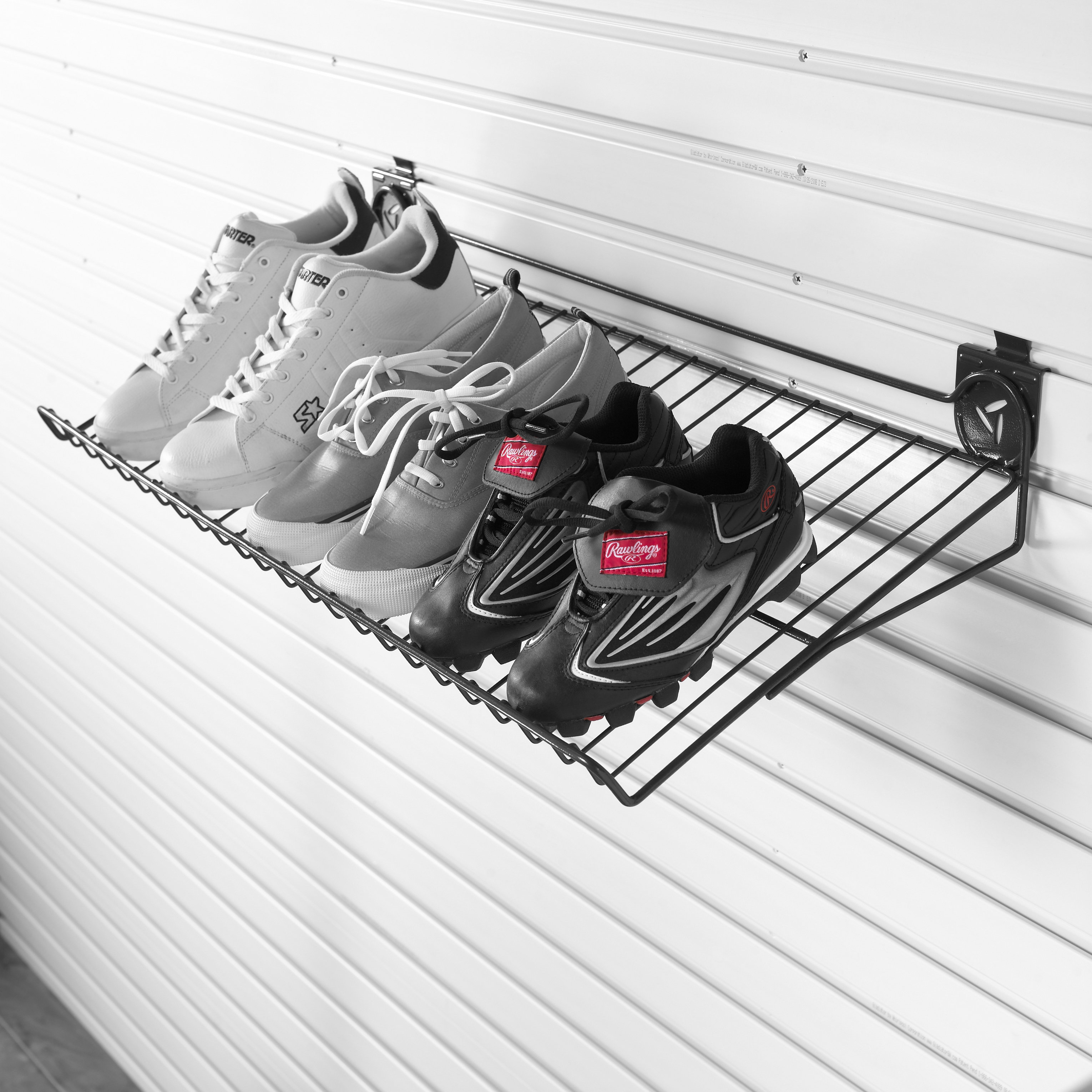 gladiator shoe rack