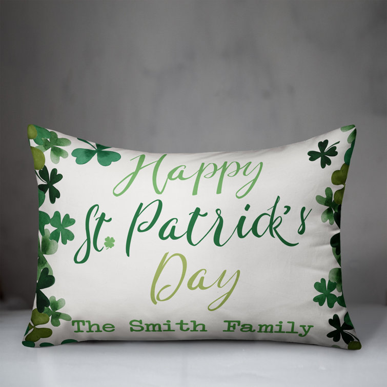 st patricks day throw pillows