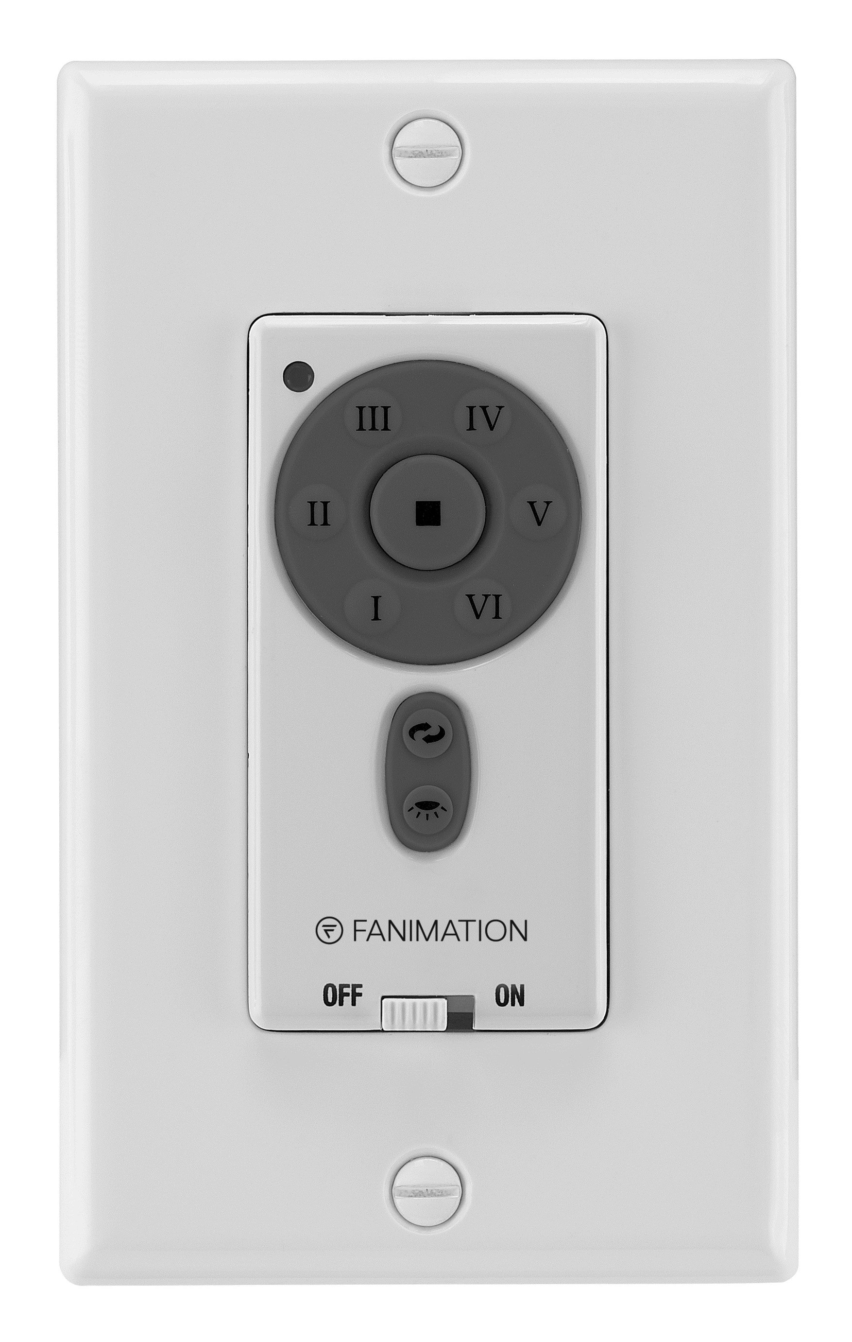 Fanimation DC Motor Ceiling Fan Wall Control Wayfair Canada