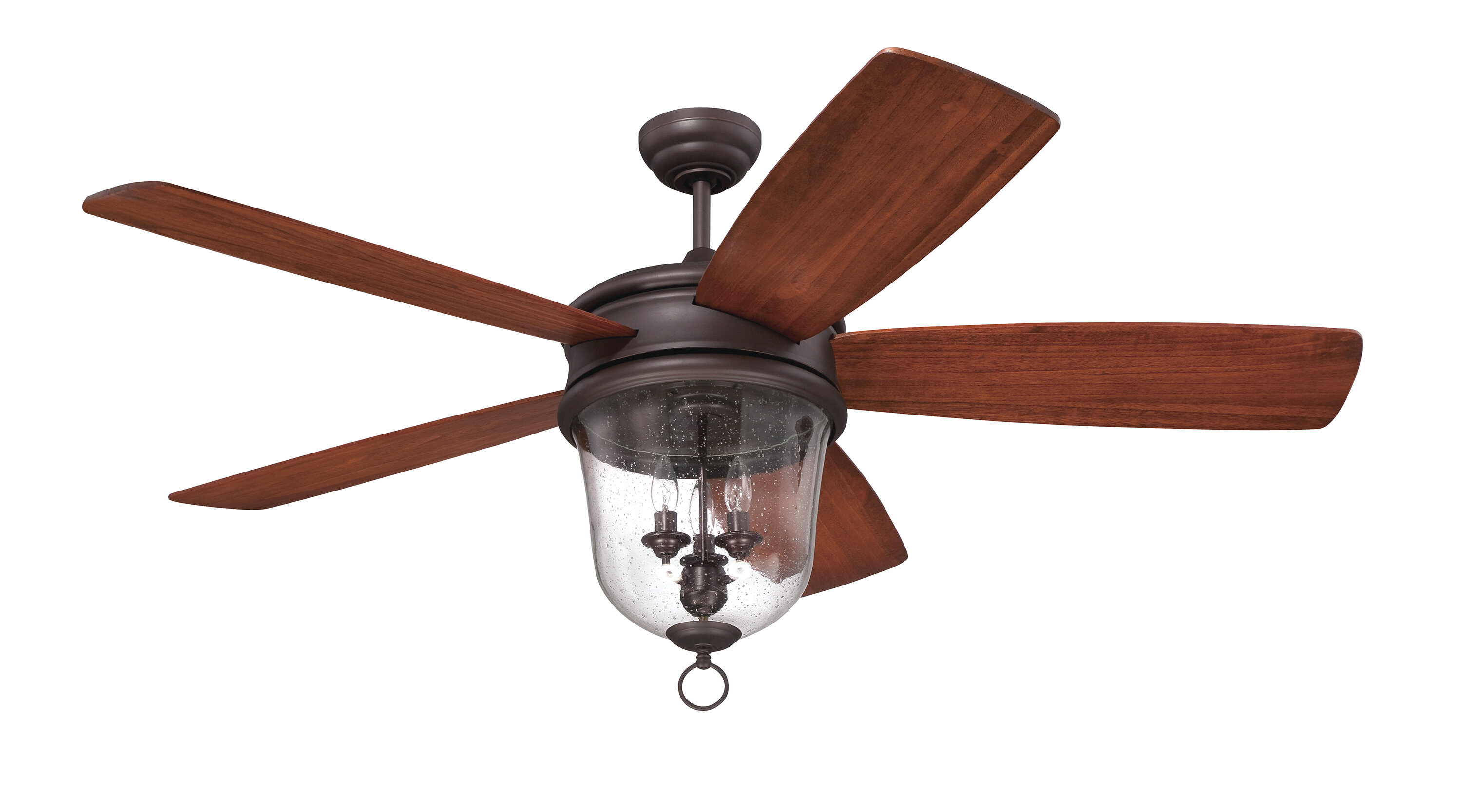 60 Collinson 5 Blade Led Ceiling Fan With Remote Light Kit