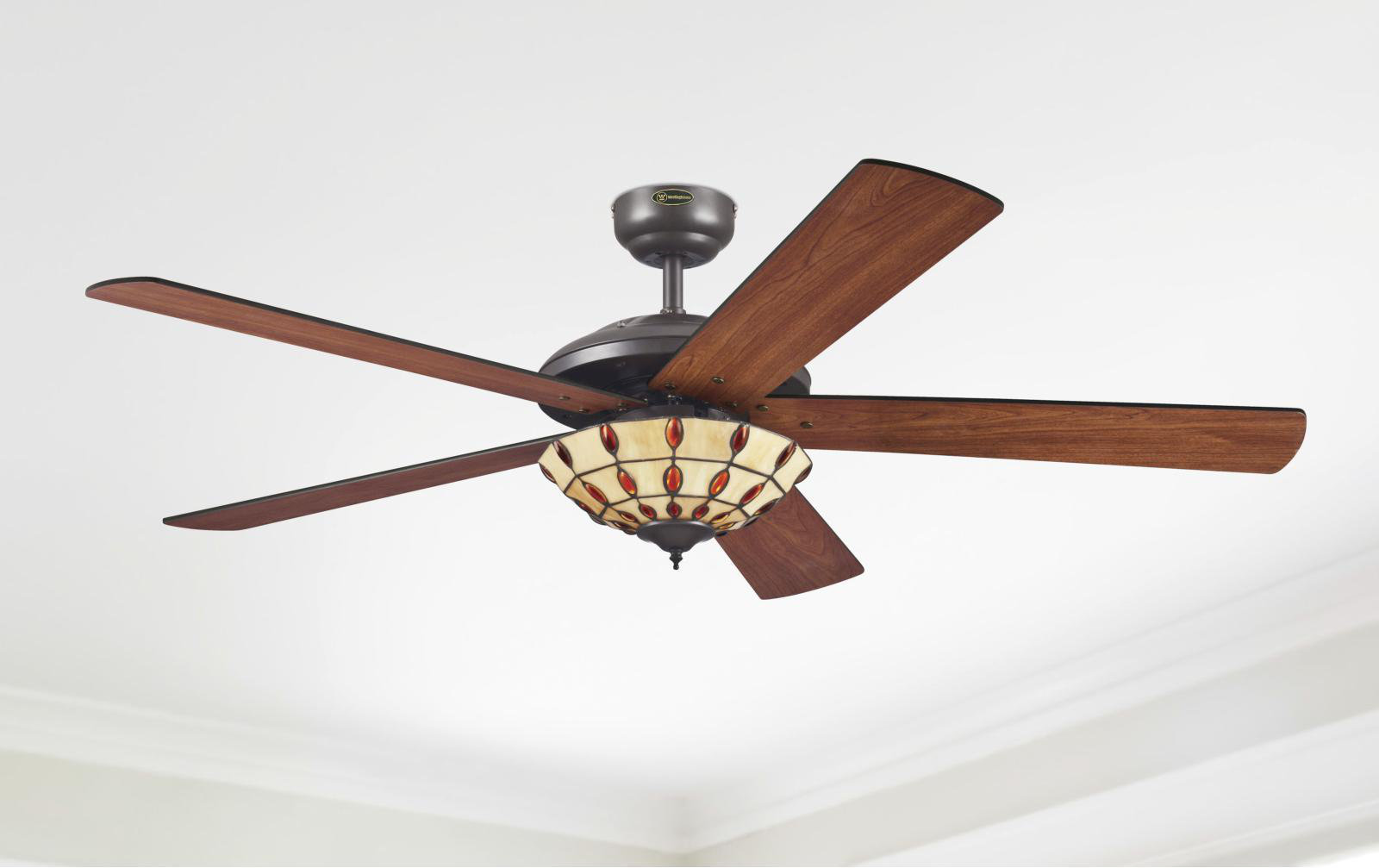 132cm Tiffany 5 Blade Ceiling Fan
