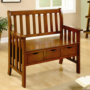 Go to store & view more images Hokku Designs Crest Storage Bench