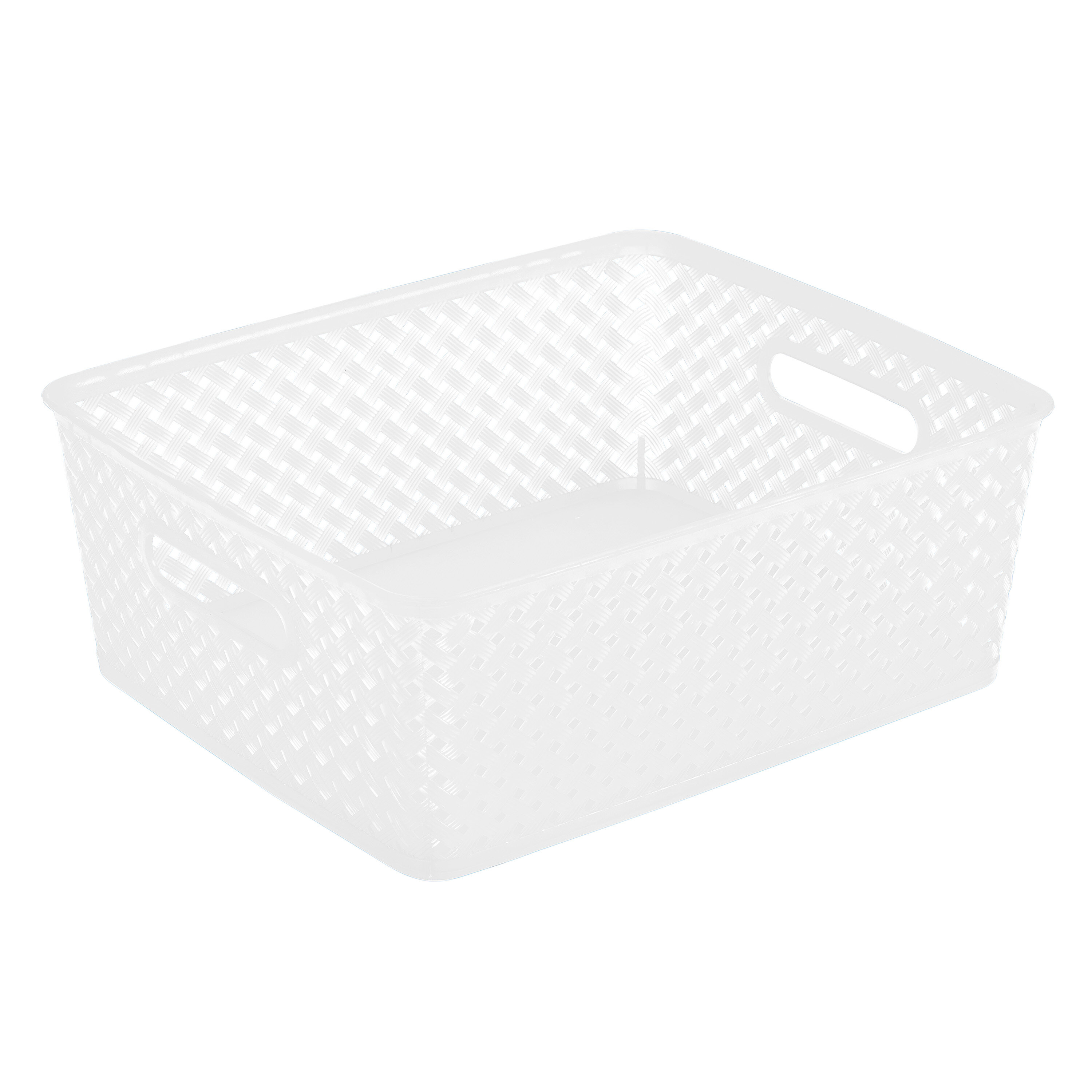 white storage tubs