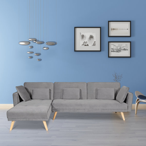 L Shape Sofa Bed Wayfair Ca