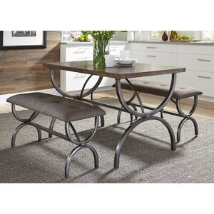 Typhon 3 Piece Dining Set