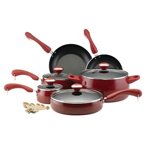 15 Piece Porcelain Non-Stick Cookware Set