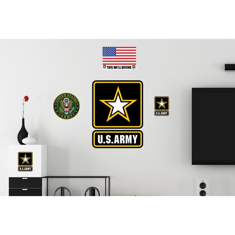 Decalcomania United States Army Military Wall Decal - Wayfair Canada