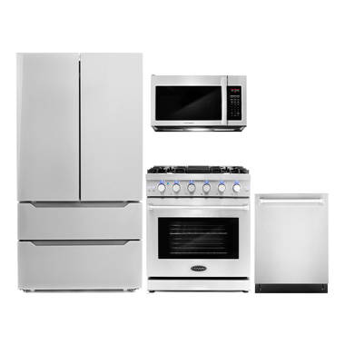 GE 2-Piece Kitchen Appliance Package with JS760BLTS 30 Slide-in Electric Range and JVM6175BLTS 30 Over-The-Range Microwave in Black Stainless Steel 