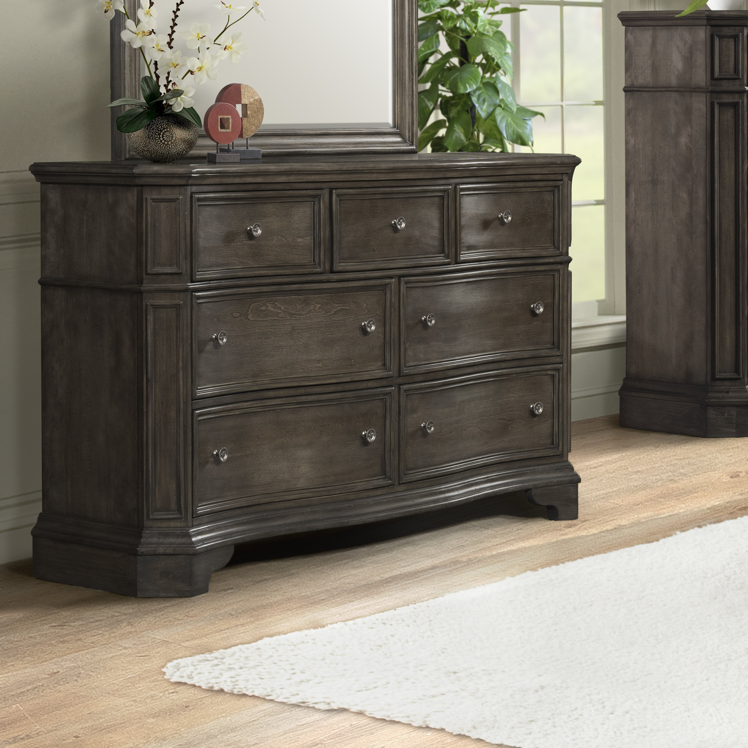 Ophelia Co Cairns 7 Drawer Double Dresser Wayfair Ca