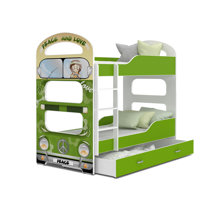bunk beds with mattress you ll love wayfair co uk