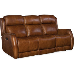 Emerson Leather Reclining Sofa By Hooker Furniture