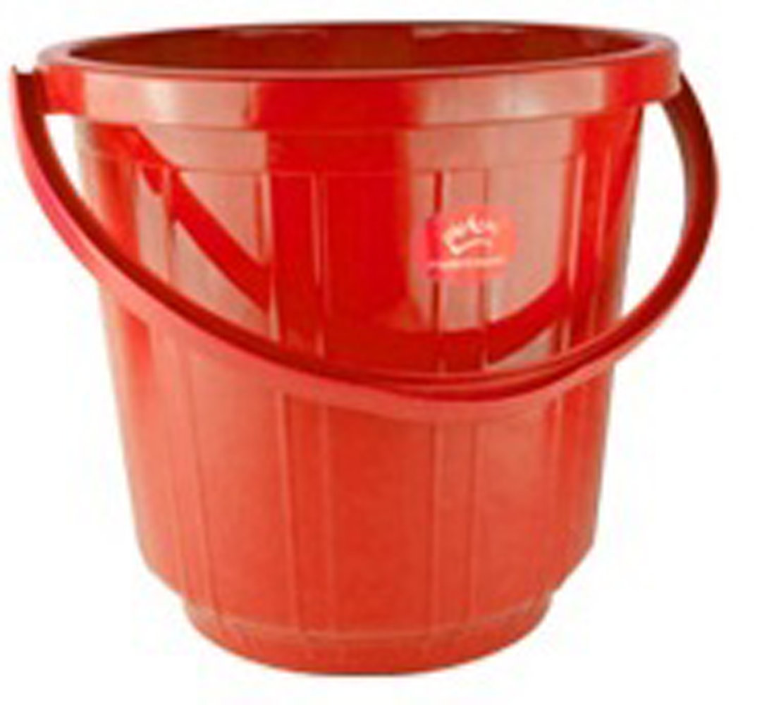 Ebern Designs Delux Stripe Plastic Bucket Wayfair