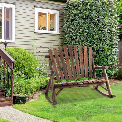 Outdoor Rocking Solid Wood Chair