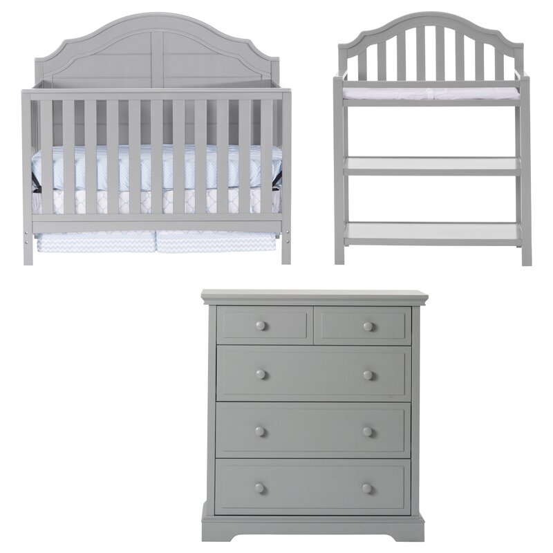 Child Craft Penelope 4 In 1 Convertible Standard Crib And Changer
