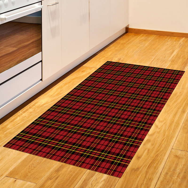 East Urban Home Ambesonne Checkered Area Rug Scottish British Ambesonne Checkered Area Rug