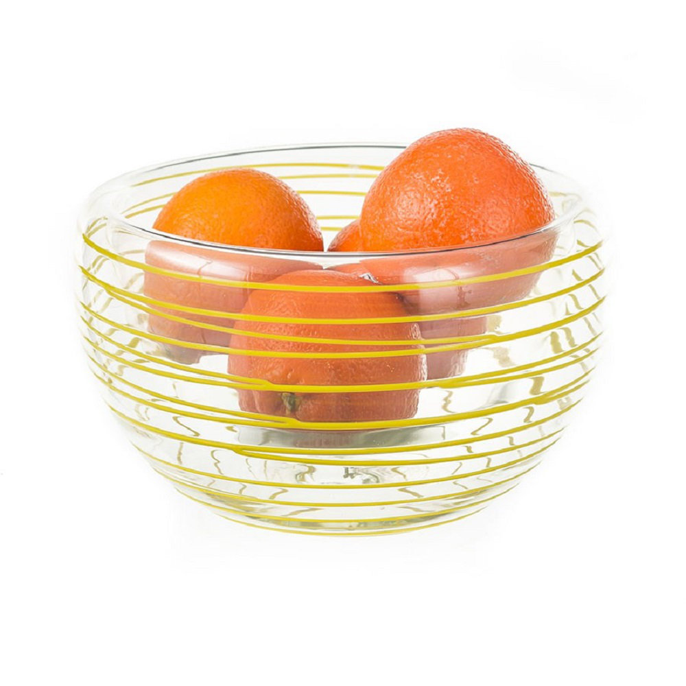 Ivy Bronx Gebbert Glass Fruit Bowl Wayfair
