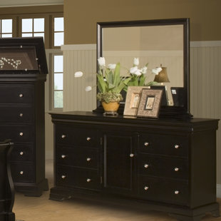 Go to store & view more images Jarvis 6 Drawer Combo Dresser with Mirror by Alcott Hill