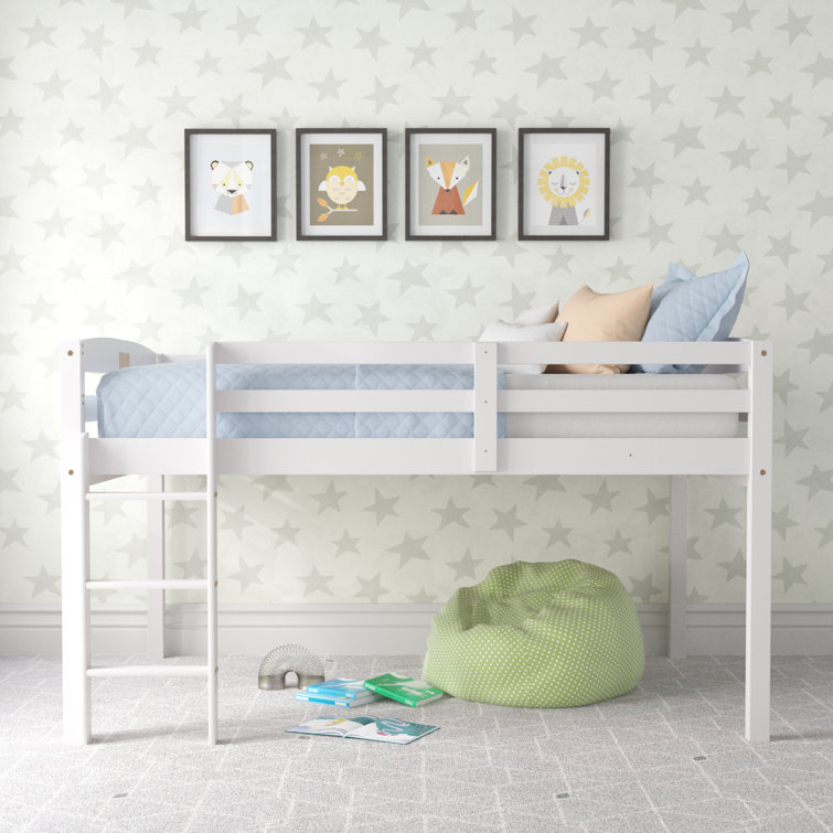Mack Milo Mallika Solid Wood Loft Bed By Mack Milo Reviews Wayfair