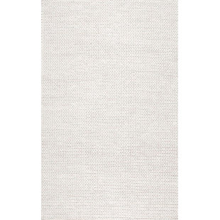 Modern White Area Rugs Allmodern Arviso Hand Woven Wool Off White Area Rug