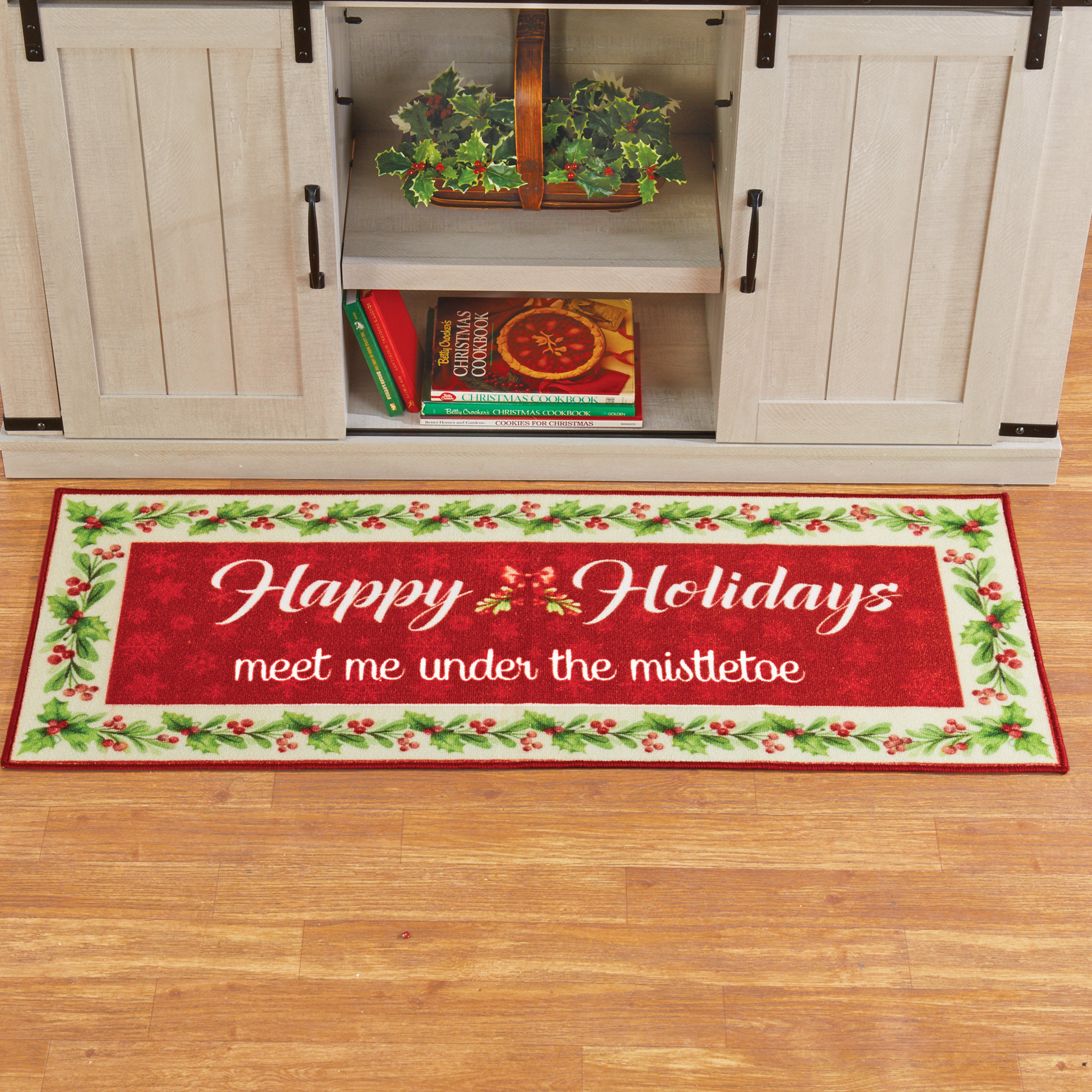 The Holiday Aisle® Happy Holidays Runner Wayfair