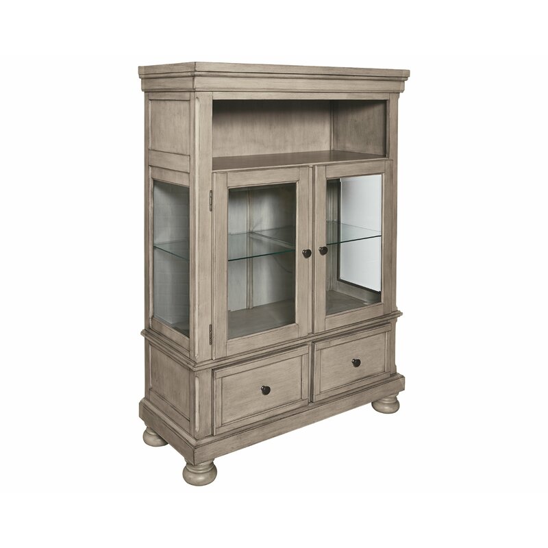 One Allium Way Connell Lettner Curio Cabinet Wayfair