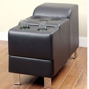 Dowlin Speaker Storage Ottoman by Latitude Run Wonderful