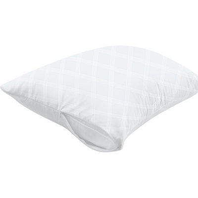 Ultimate Protection and Comfort Zippered Breathable Pillow Protector AllerEase