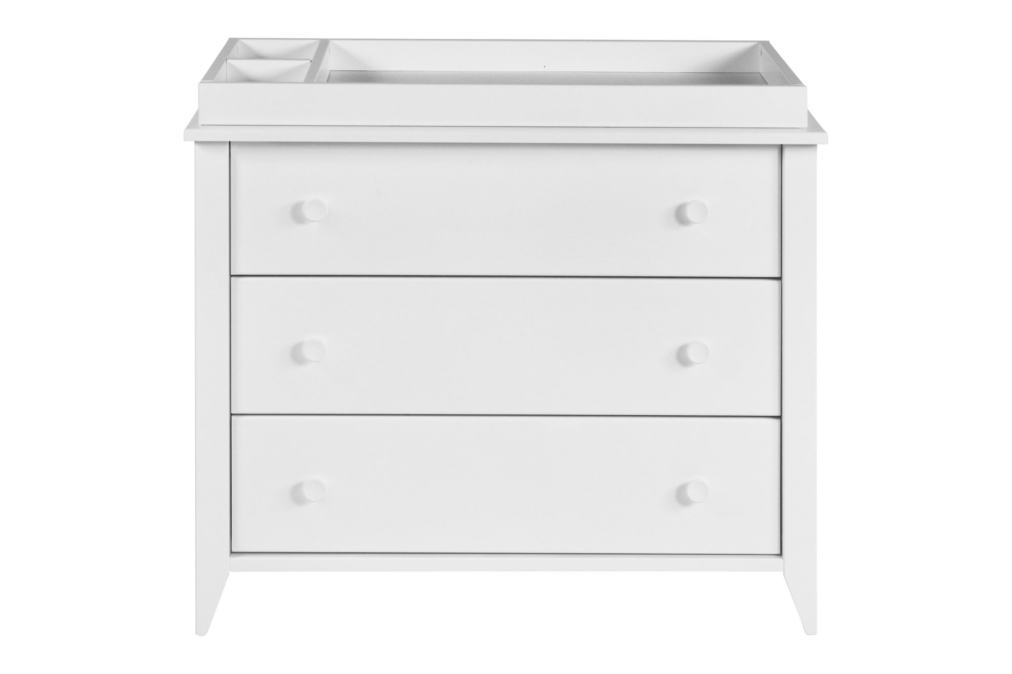 white baby dresser changing table