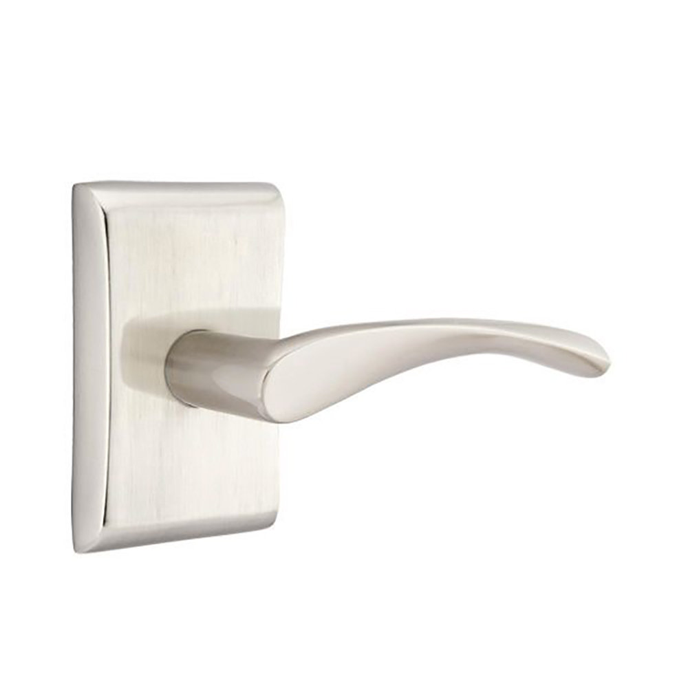 Emtek Triton Passage (Hall & Closet) Door Lever with Rosette Wayfair