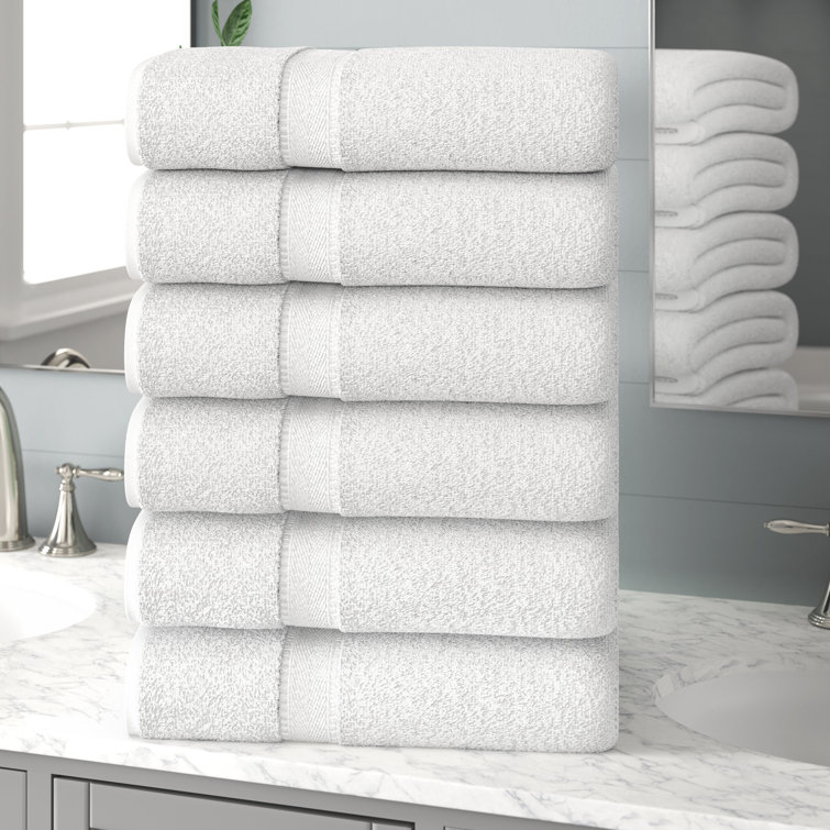 Chortex Honeycomb Turkish Cotton Bath Towel Set of 3 