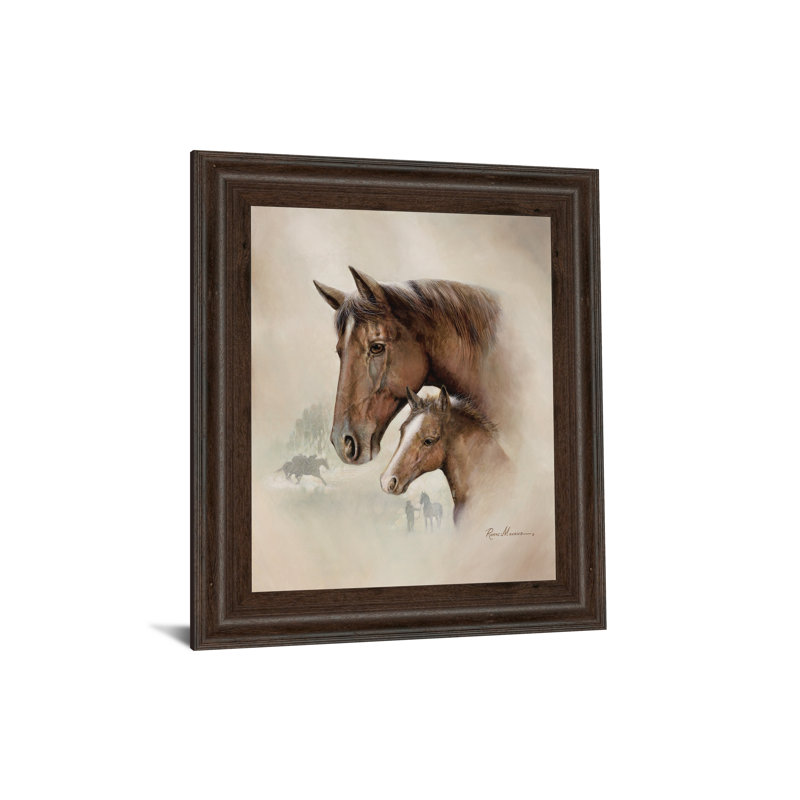 Classyartwholesalers Race Horse I By Ruane Manning Framed