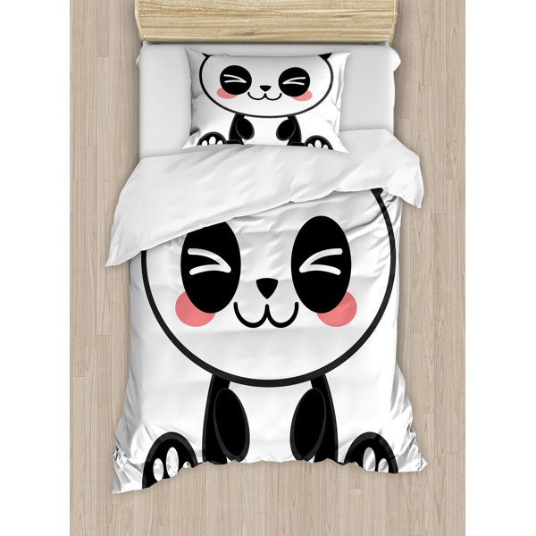 panda comforter baby