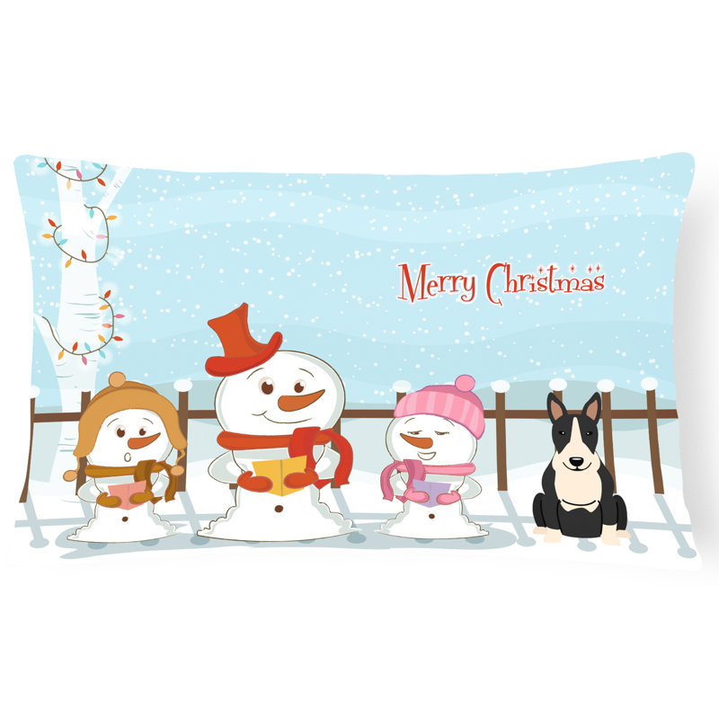 The Holiday Aisle Daniella Merry Christmas Indoor Outdoor Lumbar Pillow Wayfair