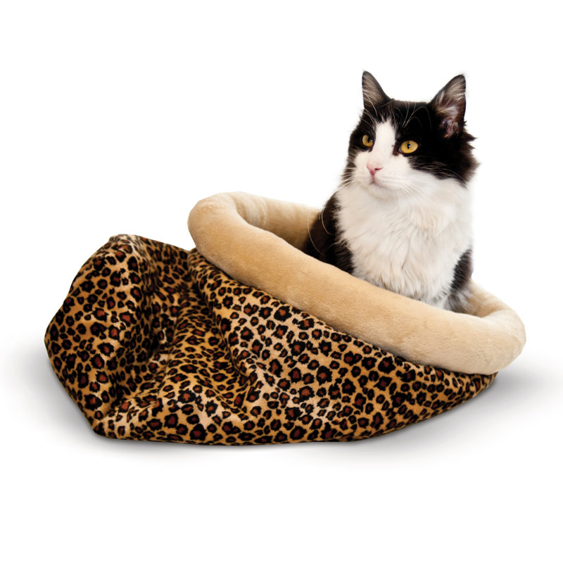 leopard cat bed